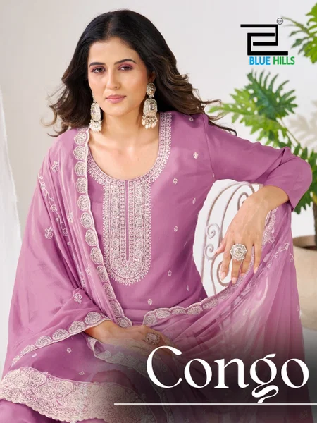 Congo By Blue Hills Roman Silk Kurti With Bottom Dupatta
